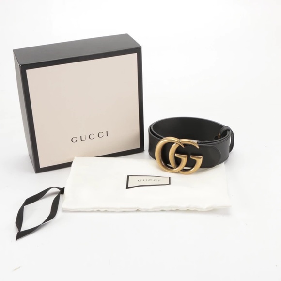 Gucci Accessories Gucci Reedition Wide Leather Belt Poshmark